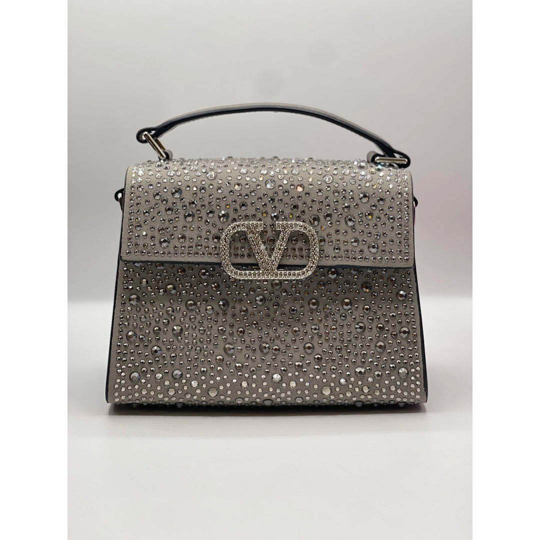 VALENTINO GARAVANI V SLINING CRYSTAL MINI BAG