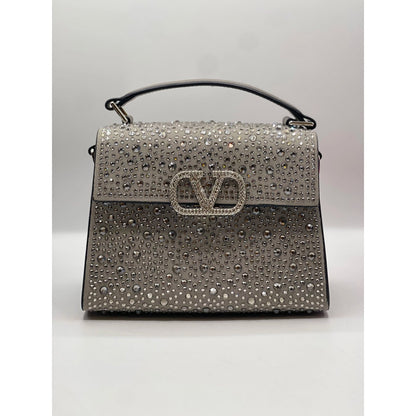 VALENTINO GARAVANI V SLINING CRYSTAL MINI BAG