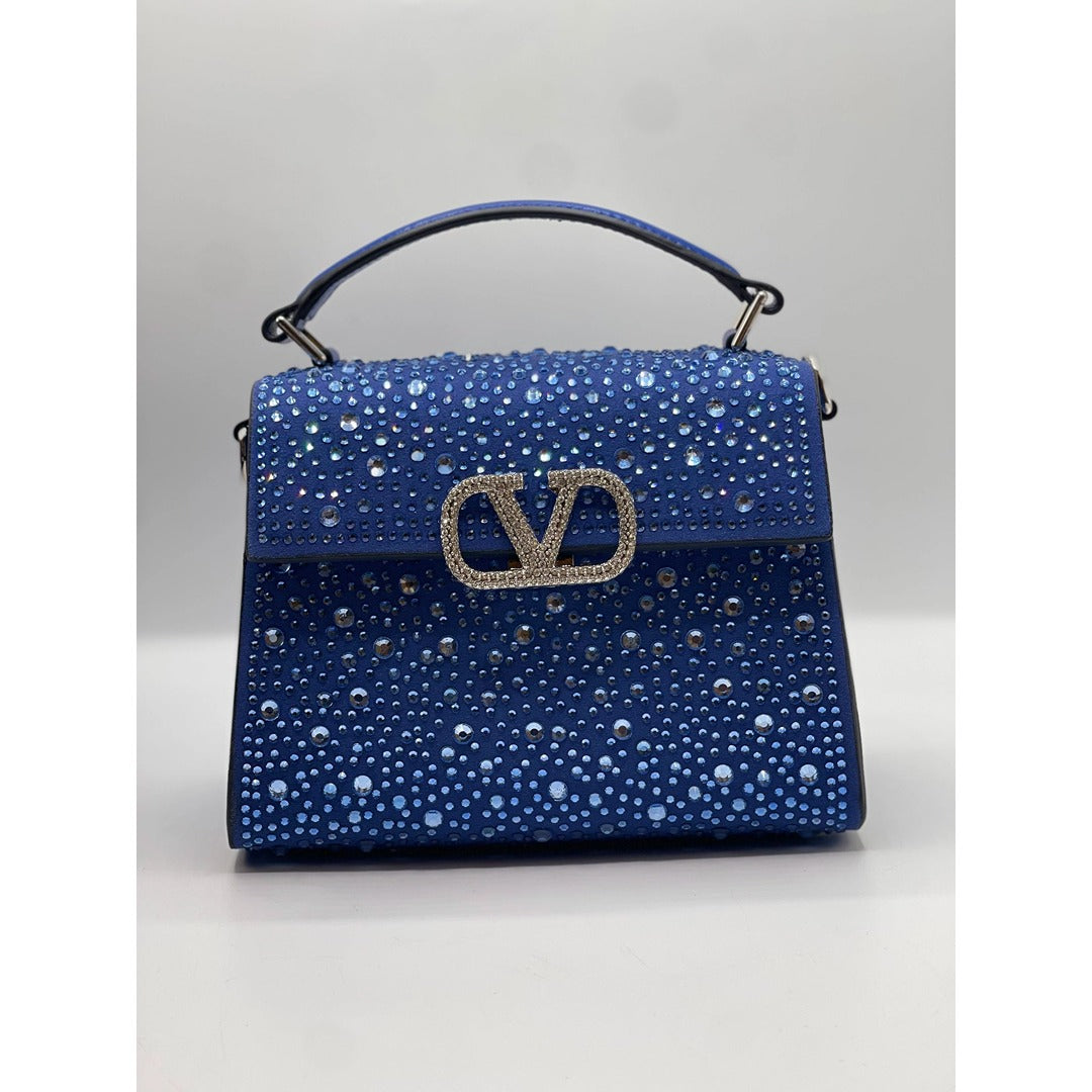 VALENTINO GARAVANI V SLINING CRYSTAL MINI BAG