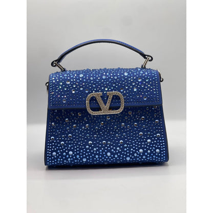 VALENTINO GARAVANI V SLINING CRYSTAL MINI BAG