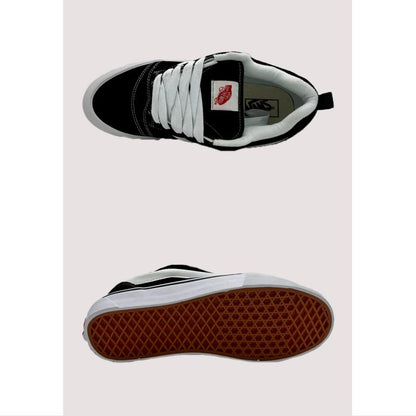 VANS KNU SKOOL BLACK-WHITE SHOES