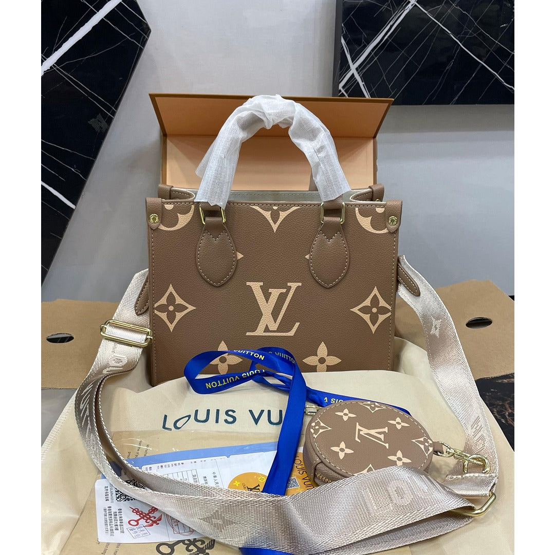 LOUIS VUITTON ONTHE GO PM MONOGRAM BAG