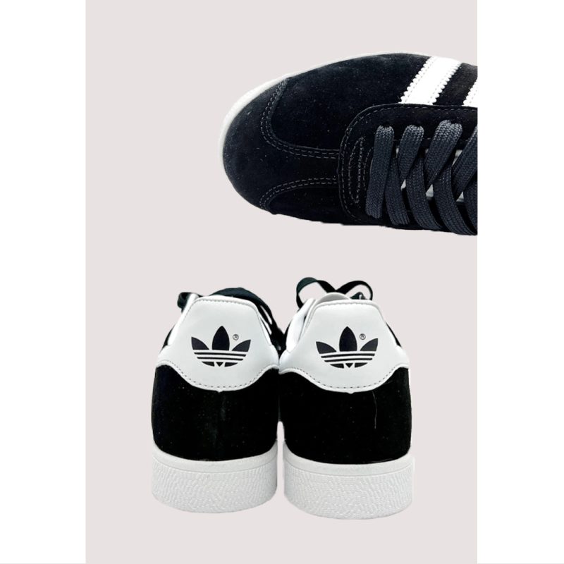 ADIDAS GAZELLE INDOOR CORE BLACK WHITE