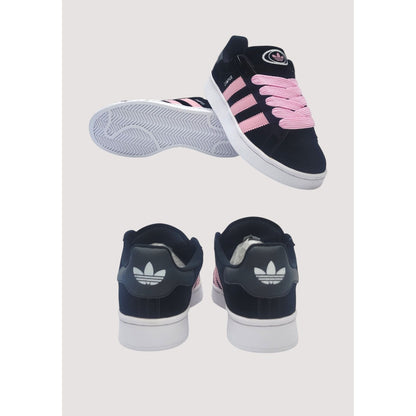 ADIDAS CAMPUS 00S BLACK PINK STRIPE WOMEN SHOES