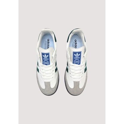 ADIDAS SAMBA OG CLOUD WHITE-GREEN SHOES
