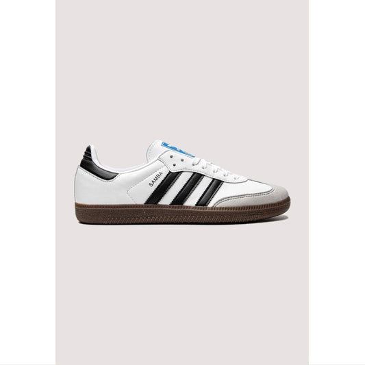 ADIDAS SAMBA OG WOMENS WHITE-BLACK STRIPE SHOES