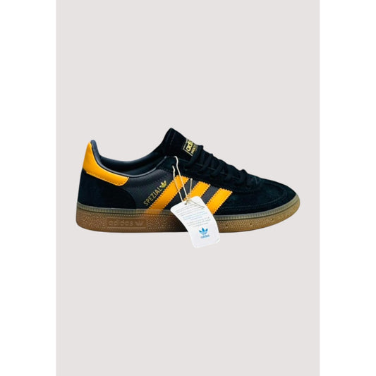 ADIDAS SPEZIAL HANDBALL BLACK YELLOW SUEDE
