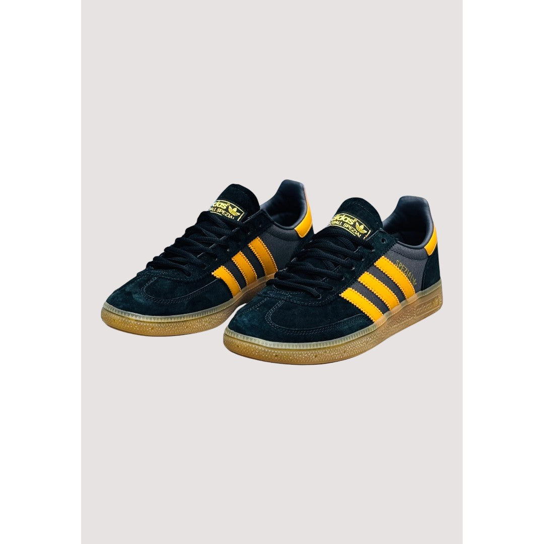 ADIDAS SPEZIAL HANDBALL BLACK YELLOW SUEDE