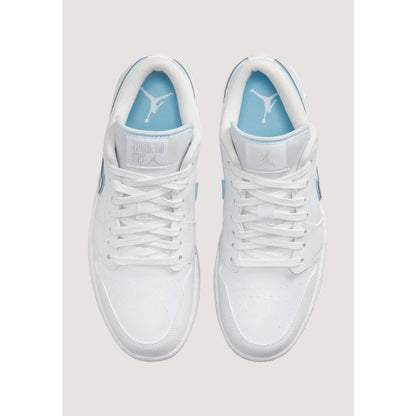 AIR JORDAN 1 LOW DARE TO FLY WHITE GREY REFLECTIVE