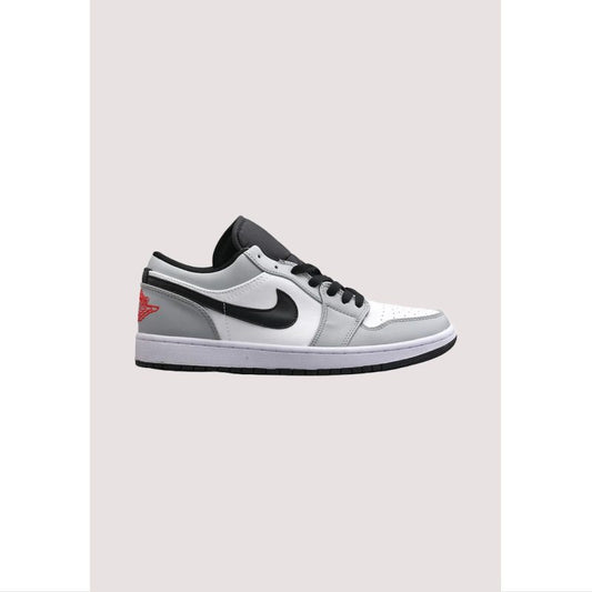 AIR JORDAN 1 LOW SMOKE GREY RED