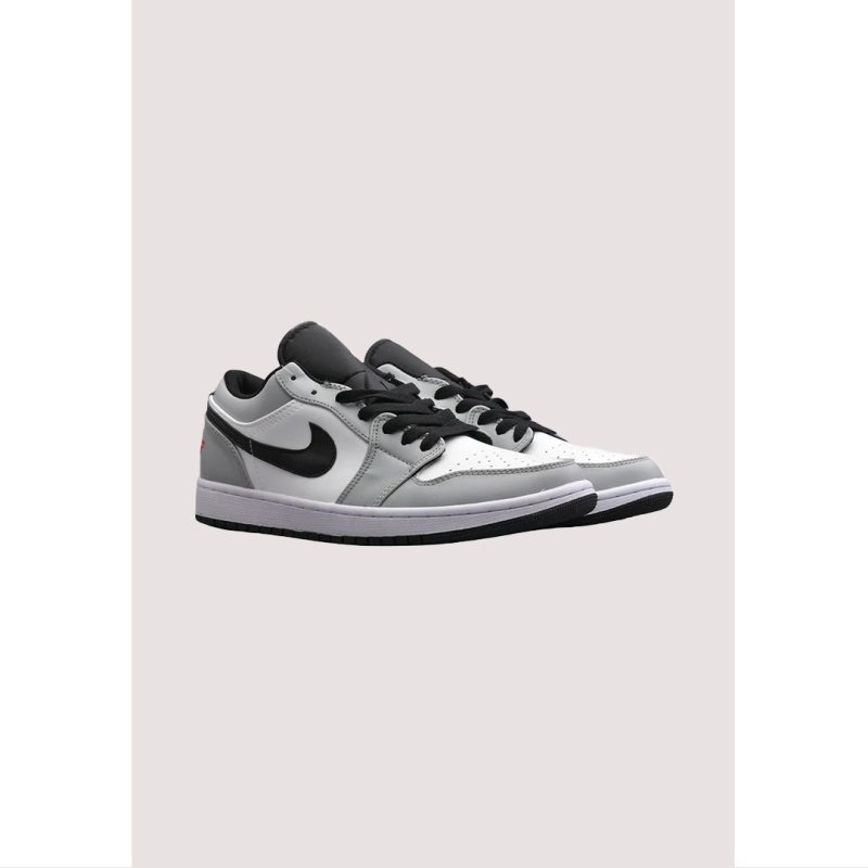 AIR JORDAN 1 LOW SMOKE GREY RED