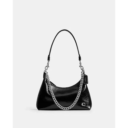 COACH BLACK JULIET SHOULDER BAG 25