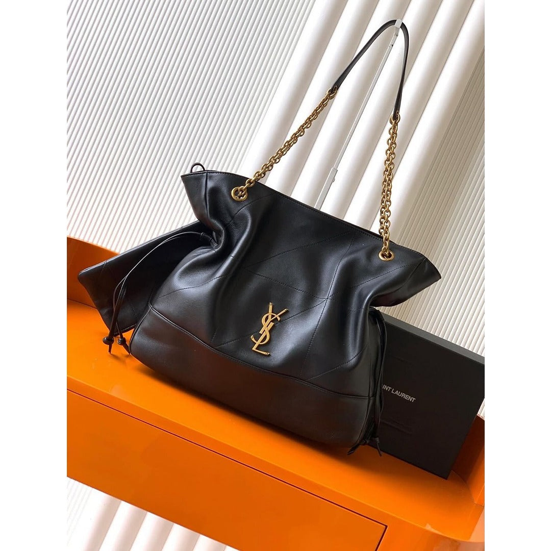 YSL JAMIE MONOGRAM QUILTED TOTE BAG