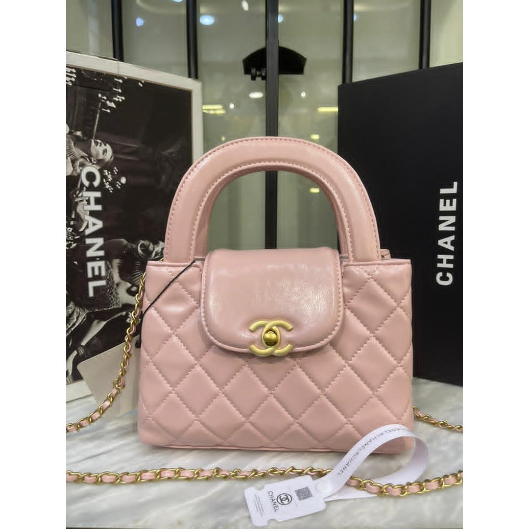 CHANEL KELLY MINI FLAP BAG TOP HANDLE