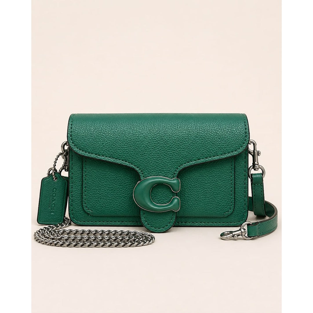 COACH TABBY CHAIN CLUTCH BAG
