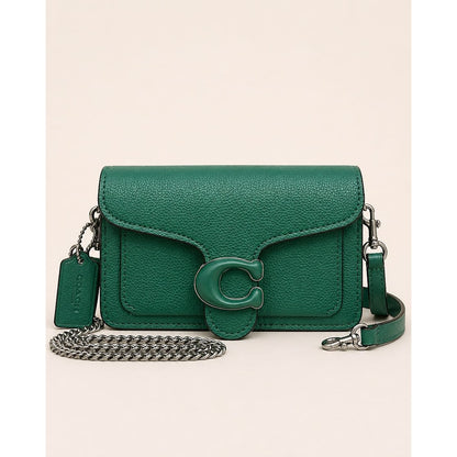 COACH TABBY CHAIN CLUTCH BAG