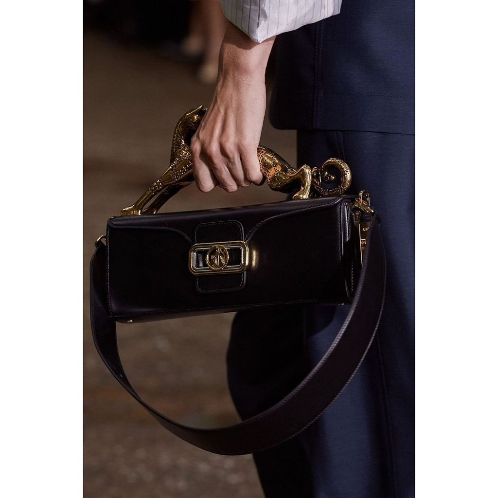 LANVIN PENCIL CAT MATTE HANDLE BAG