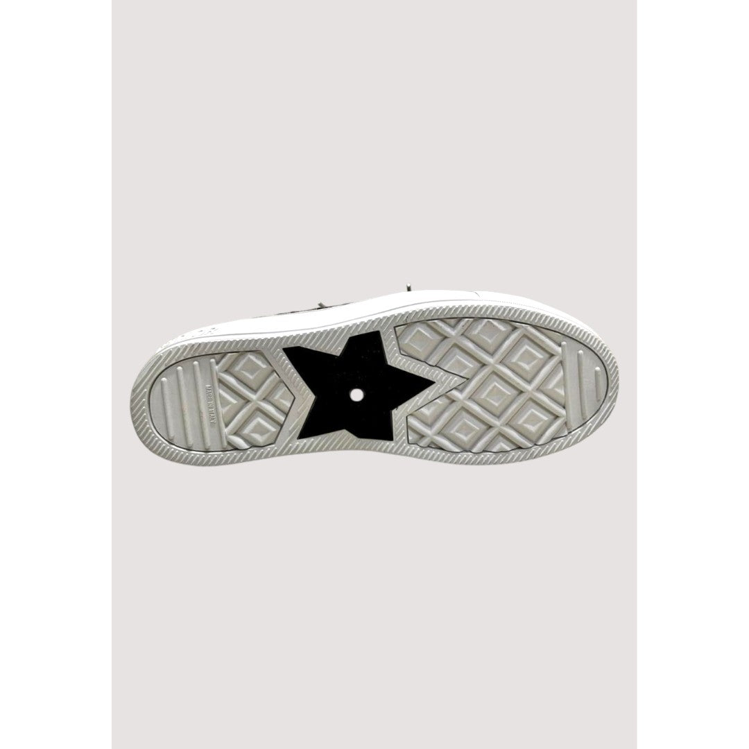 CHRISTIAN DIOR MAROON WHITE LOW TOP