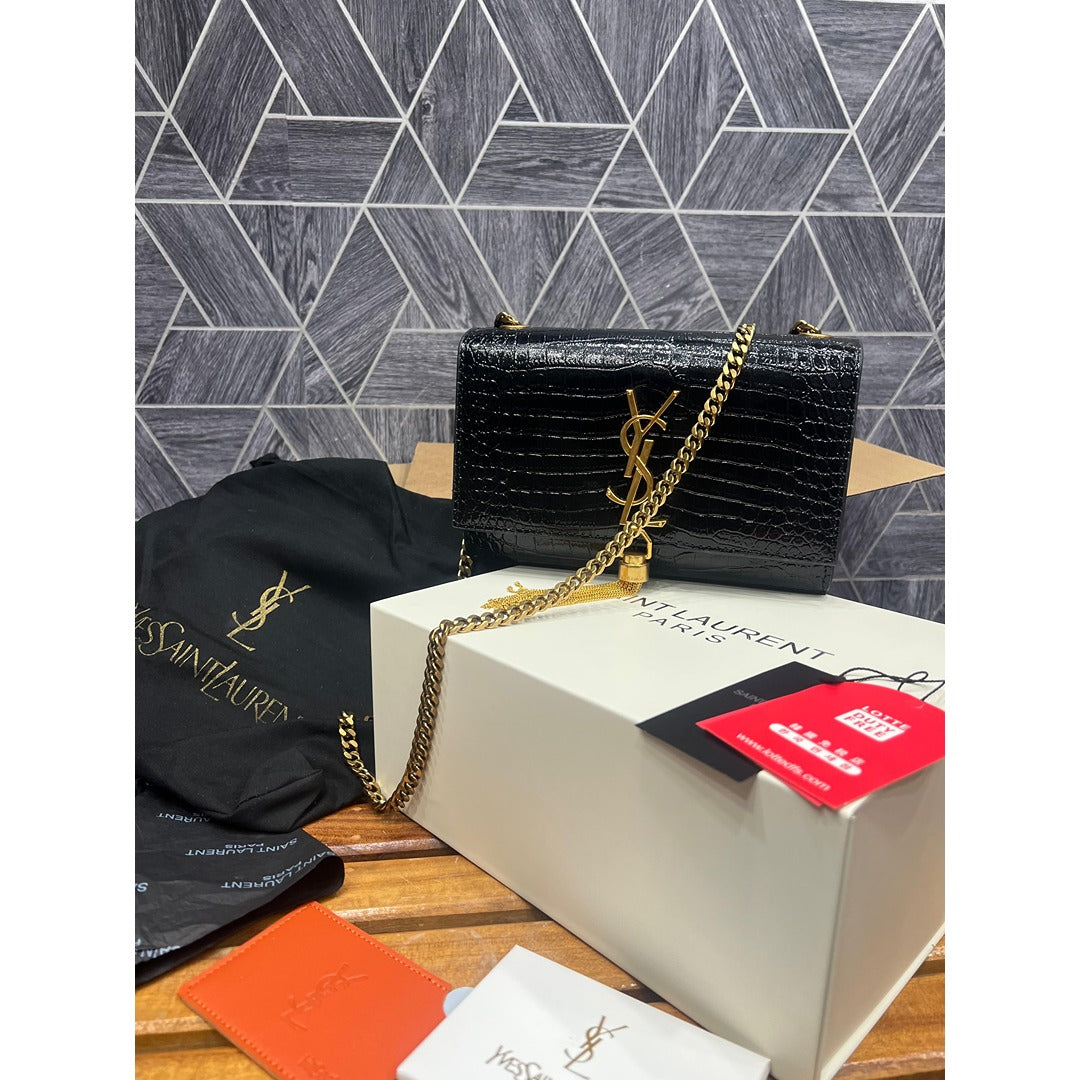 YSL KATE SAINT LAURENT BLACK CROSSBODY BAG