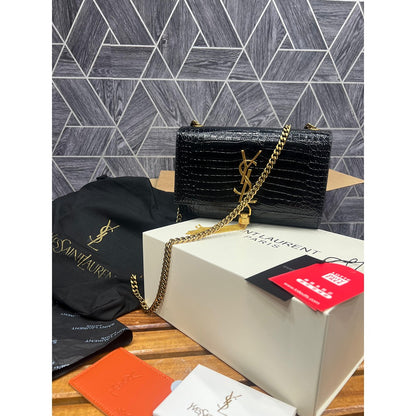 YSL KATE SAINT LAURENT BLACK CROSSBODY BAG