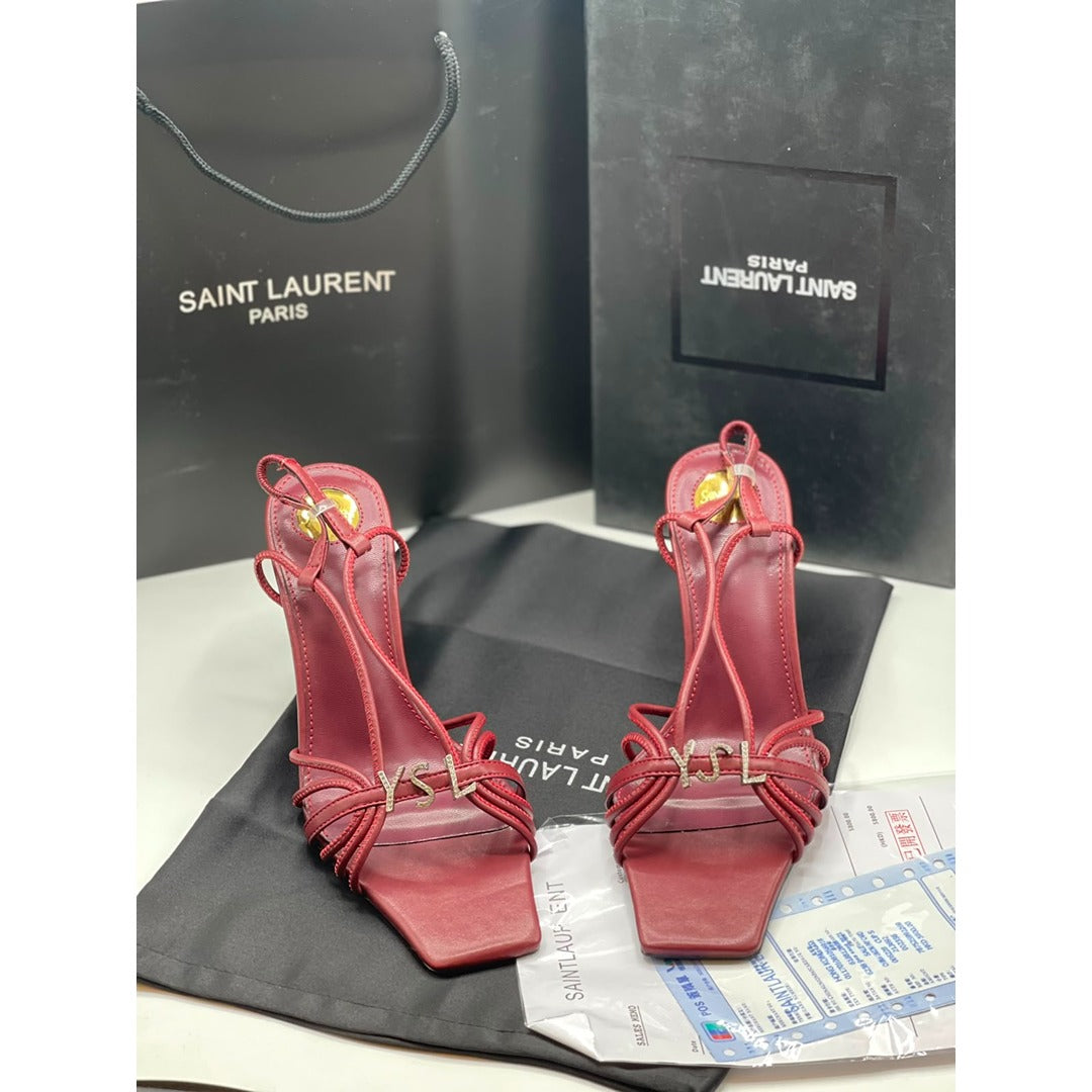 YSL SAINT LAURENT SLINGBACK STILETTO HEEL