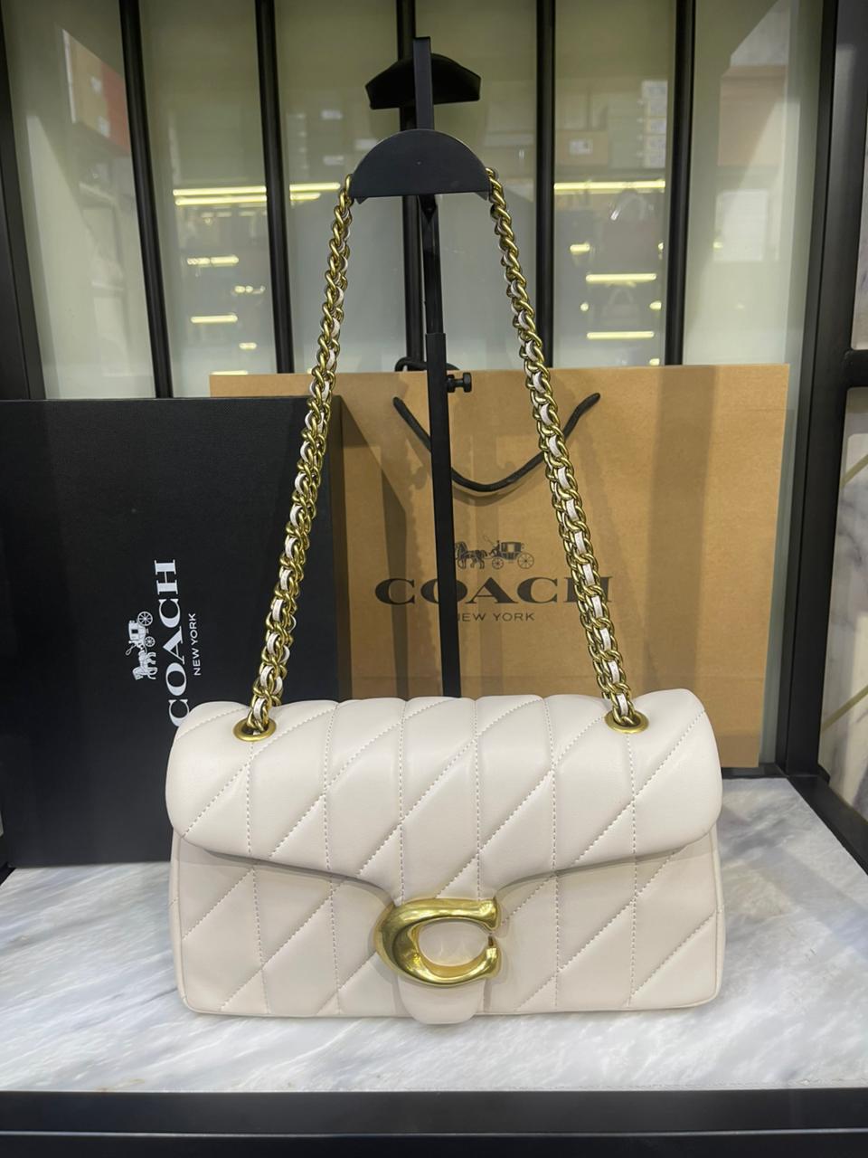 COACH TABBY 26 PILLOW QUILTED SHOULDER BAG