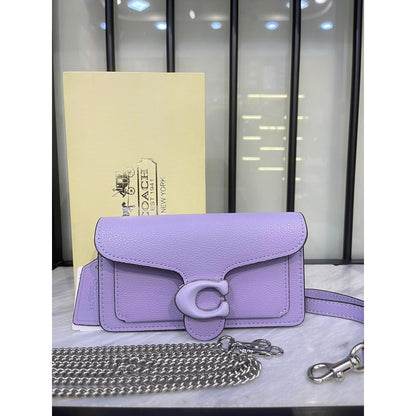 COACH TABBY CHAIN CLUTCH BAG