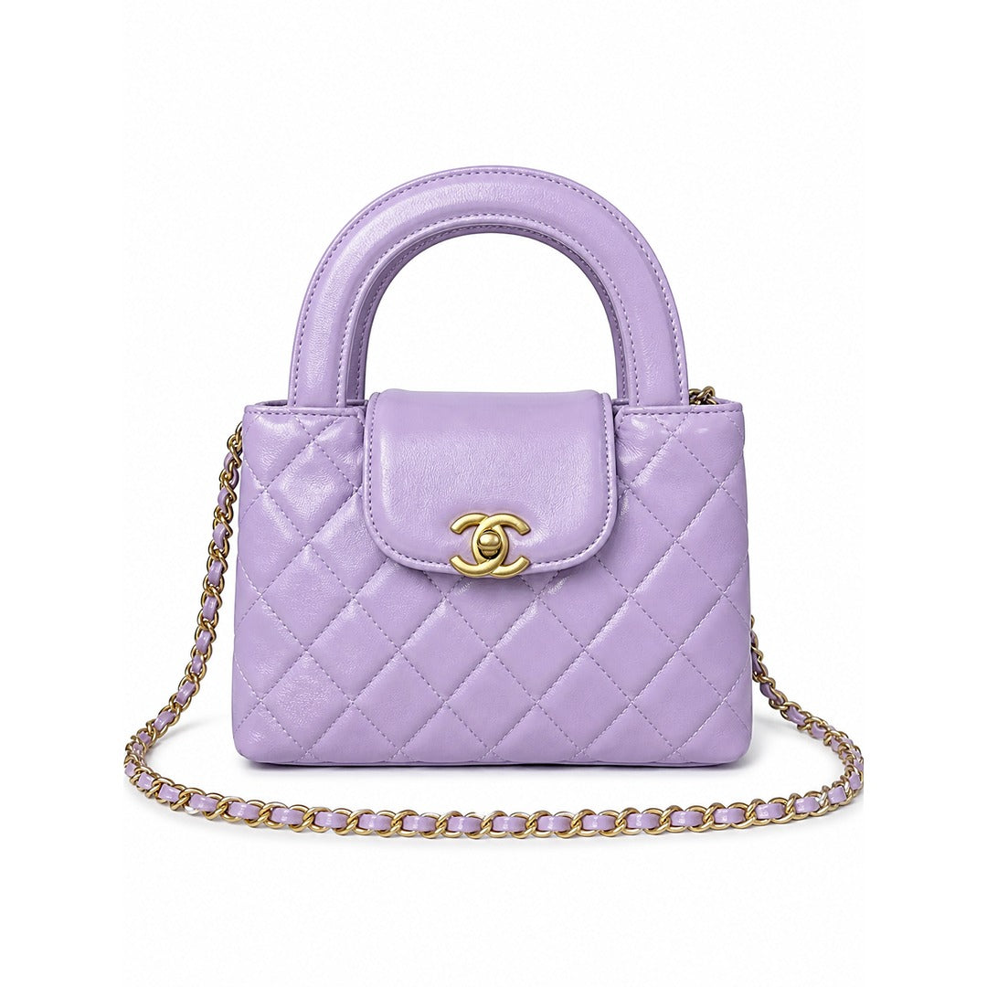 CHANEL KELLY MINI FLAP BAG TOP HANDLE