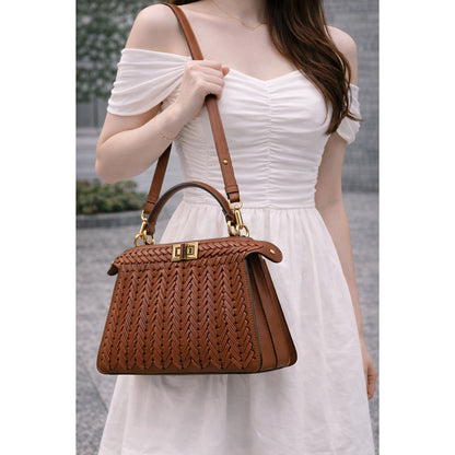 FENDI PEEKABOO ISEEU SMALL HANDBAG