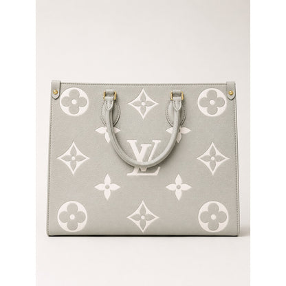LOUIS VUITTON ONTHEGO EMBOSSED MEDIUM TOTE BAG