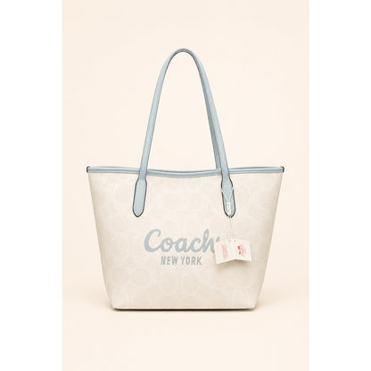 COACH CITY TOTE SIGNATURE CANVAS BAG