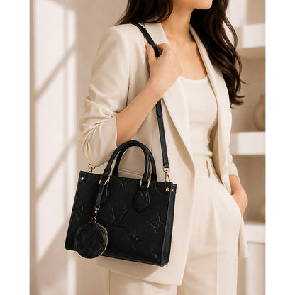 LOUIS VUITTON ONTHE GO PM MONOGRAM BAG