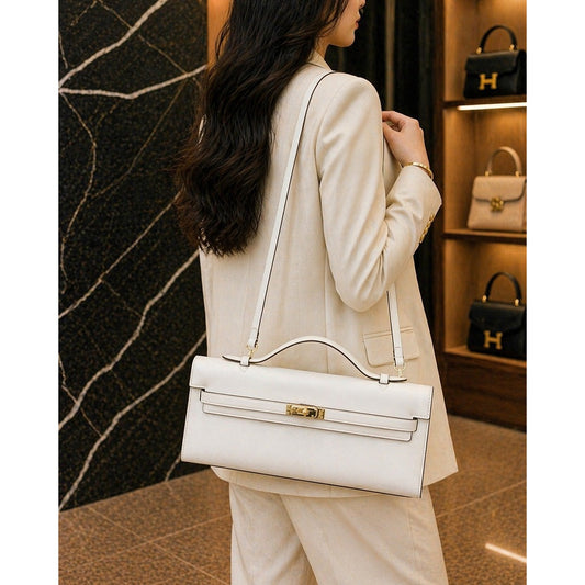 HERMES KELLY CUT CLUTCH RECTANGULAR BAG