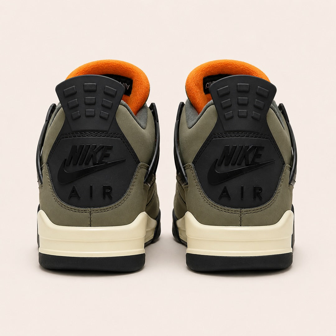 NIKE AIR JORDAN RETRO 4 OLIVE GREEN SHOES