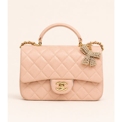 CHANEL MINI RECTANGULAR FLAP TOP HANDLE BAG