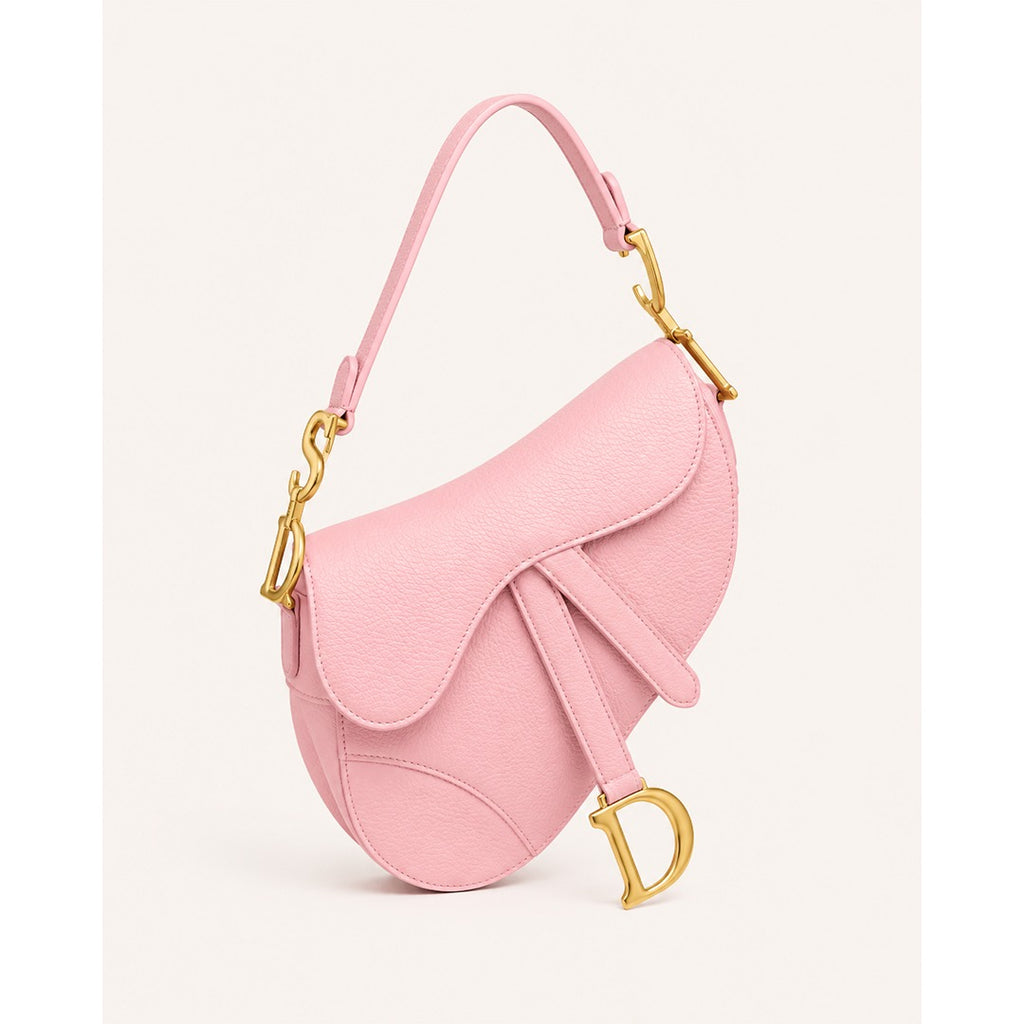 CHRISTIAN DIOR SADDLE LEATHER MINI HANDBAG