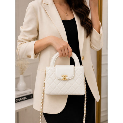 CHANEL KELLY MINI FLAP BAG TOP HANDLE