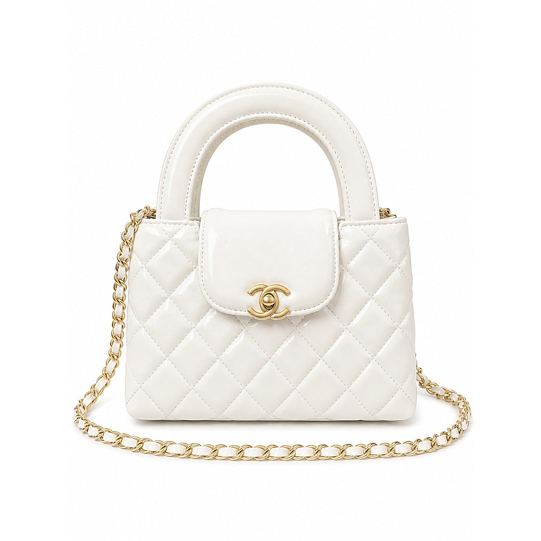 CHANEL KELLY MINI FLAP BAG TOP HANDLE
