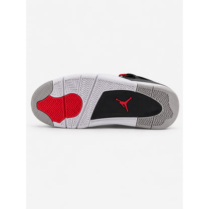 NIKE AIR JORDAN RETRO 4 GREY RED SHOES