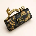 LANVIN PENCIL CAT MATTE HANDLE BAG