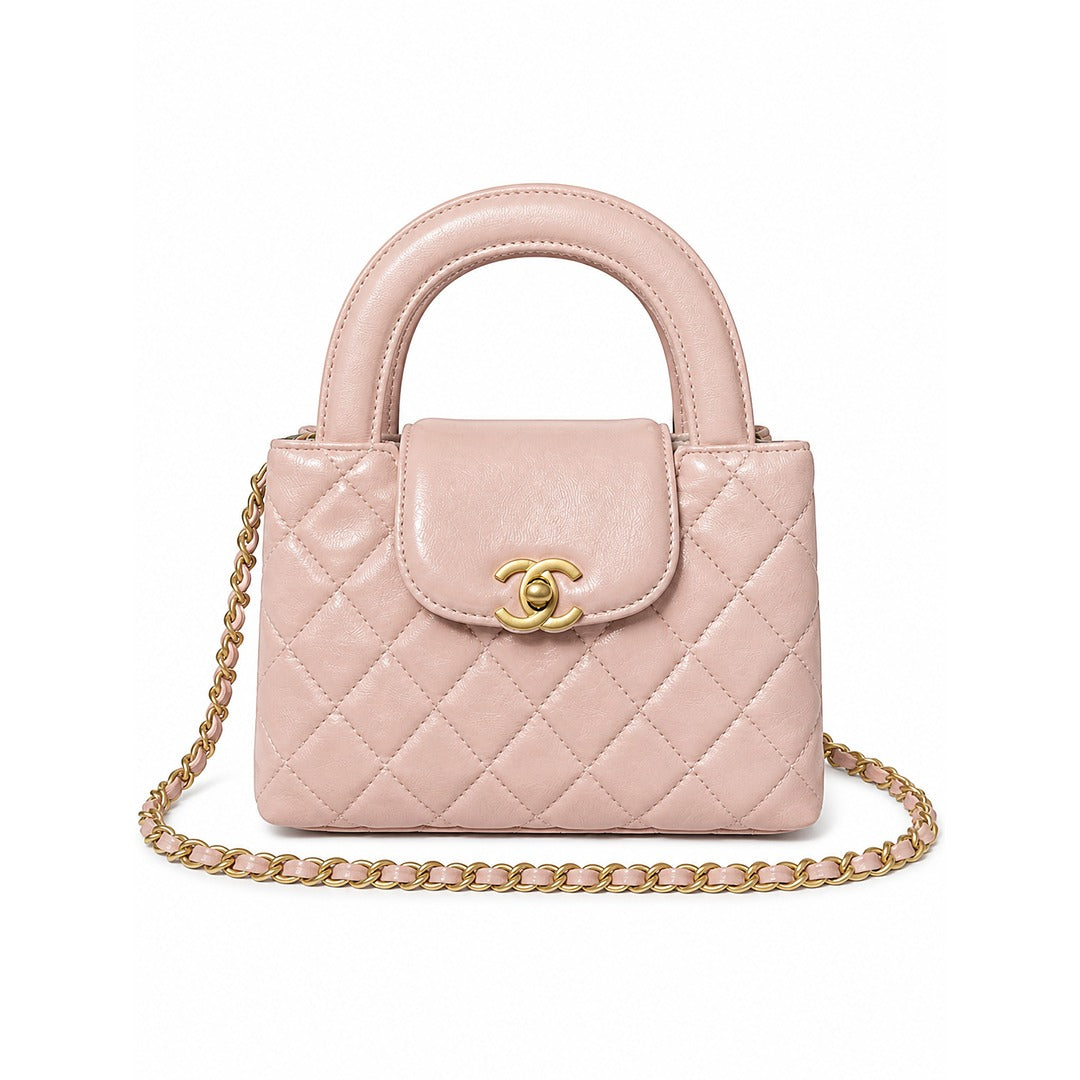 CHANEL KELLY MINI FLAP BAG TOP HANDLE
