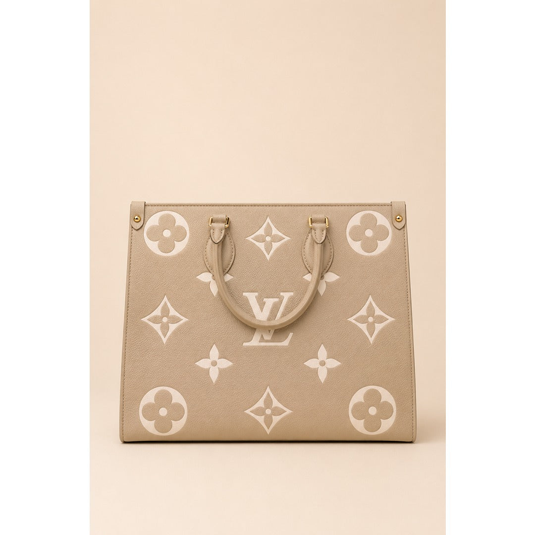 LOUIS VUITTON ONTHEGO EMBOSSED MEDIUM TOTE BAG