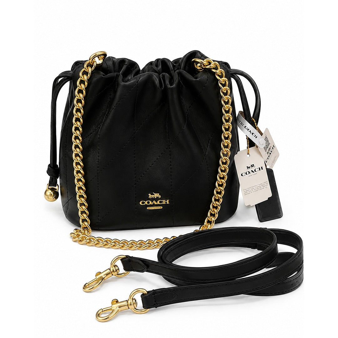 COACH FAYE MINI DRAWSTRING BUCKET BAG