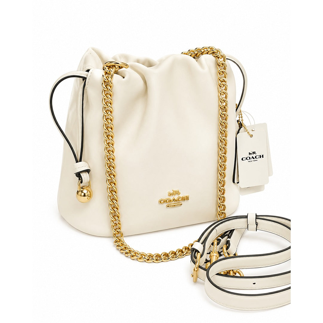 COACH FAYE MINI DRAWSTRING BUCKET BAG