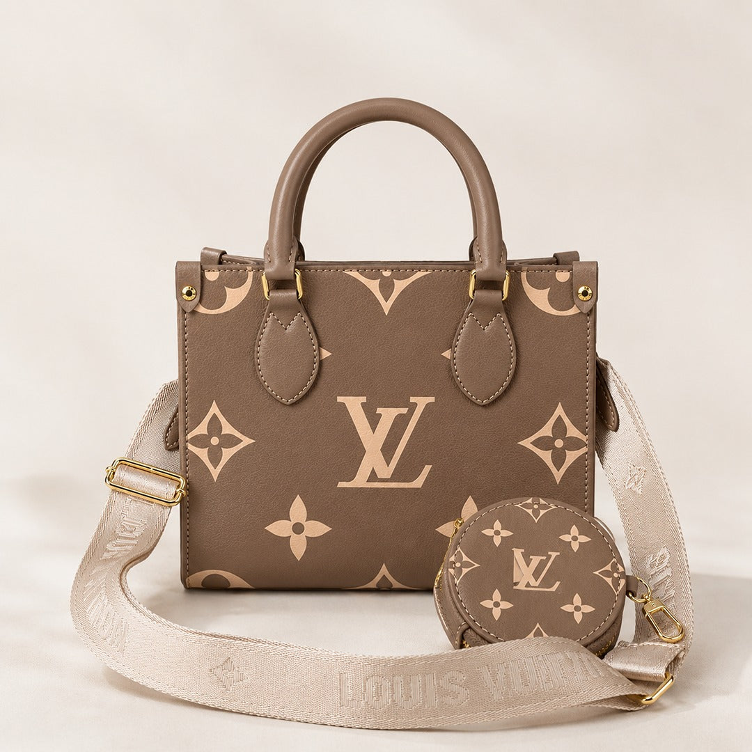 LOUIS VUITTON ONTHE GO PM MONOGRAM BAG