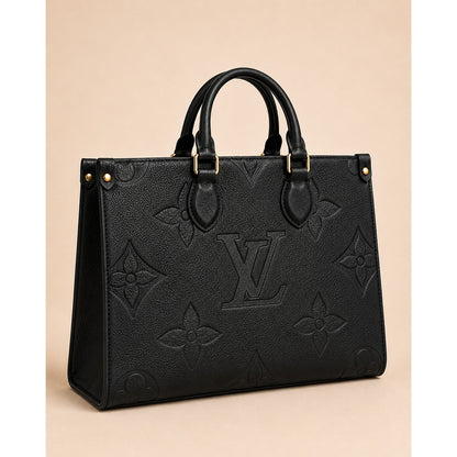 LOUIS VUITTON ONTHEGO EMBOSSED MEDIUM TOTE BAG