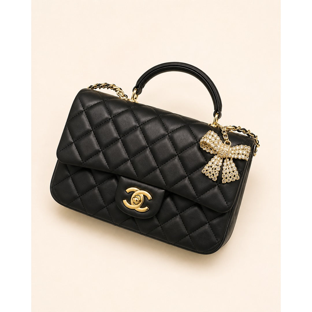 CHANEL MINI RECTANGULAR FLAP TOP HANDLE BAG