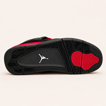 NIKE AIR JORDAN RETRO 4 THUNDER RED BLACK