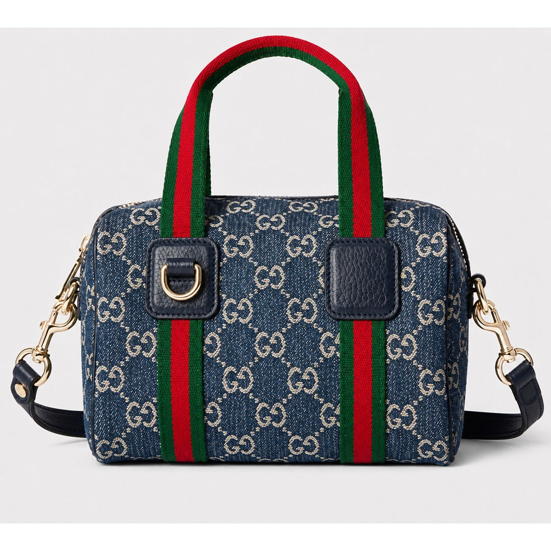 GUCCI MINI GG CANVAS TOP HANDBAG