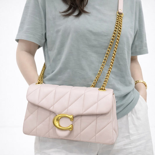 COACH TABBY 26 PILLW QUILTED SHOULDER BAG